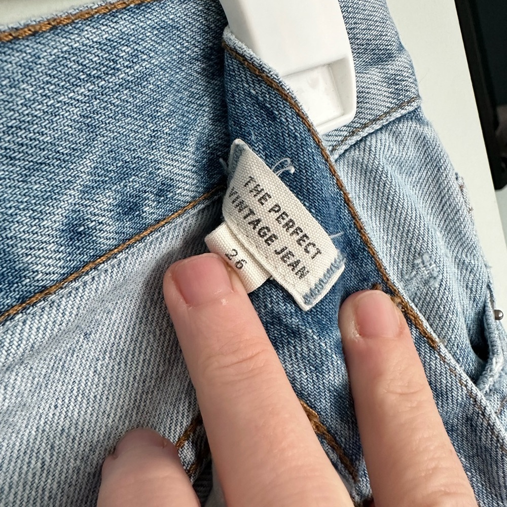 Madewell The Perfect Vintage Jeans Size 26